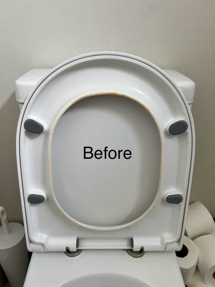 Before bathroom toilet deep cleaning Auckland